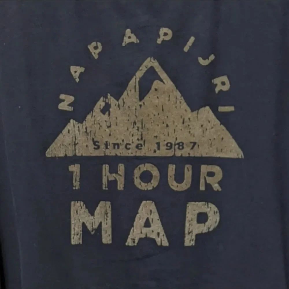 NAPAPIJRI Graphic Long Sleeve Top L - Picture 2 of 11